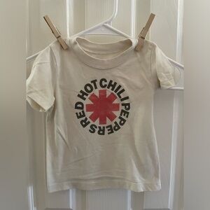Red Hot Chili Peppers band t-shirt graphic tee for baby size 18 months